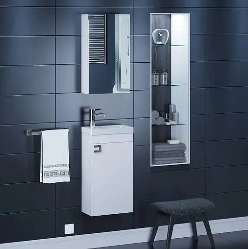 Тумба-умывальник подвесная Uperwood UPD Vizo 40 белый 291020251