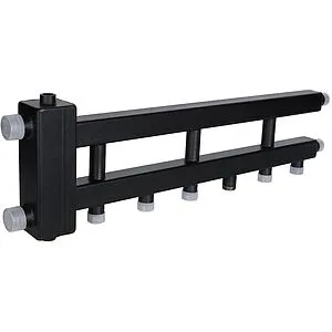 Распределительный коллектор 4 контура с гидрострелкой 1½"н x 1"н Rommer RDG-0060-014034 Распределительный коллектор 4 контура с гидрострелкой 1½"н x 1"н Rommer RDG-0060-014034, 4