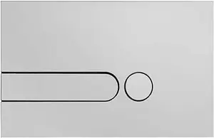 Клавиша смыва для унитаза Jacob Delafon E4325-CP хром глянцевый Клавиша смыва для унитаза Jacob Delafon E4325-CP хром глянцевый, 1