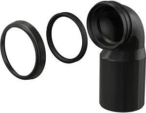 Отвод для унитаза 90° – DN 90/110 AlcaPlast M906 Отвод для унитаза 90° – DN 90/110 AlcaPlast M906, 1