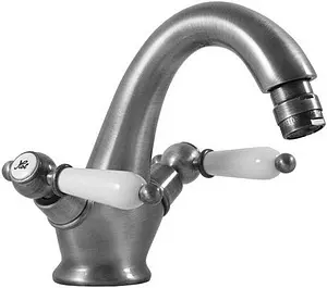 Смеситель для биде Rav Slezak Morava retro хром/белый MK543.5 Смеситель для биде Rav Slezak Morava retro хром/белый MK543.5, 1