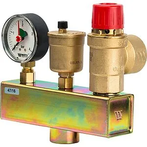 Группа безопасности котла до 200 кВт 1" 3 бар WATTS KSG 30/25M-ISO 10005205 Группа безопасности котла до 200 кВт 1" 3 бар WATTS KSG 30/25M-ISO 10005205, 5