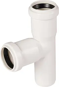 Тройник внутренний белый D=32x32мм Угол 87° Ostendorf HTw НТEA 559660 Тройник внутренний белый D=32x32мм Угол 87° Ostendorf HTw НТEA 559660, 1