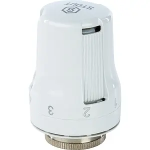 Головка термостатическая M30x1.5 Stout белый SHT-0002-003015 Головка термостатическая M30x1.5 Stout белый SHT-0002-003015, 3