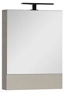 Шкаф-зеркало Aquanet Нота 50 L светлый дуб 00172681, 1