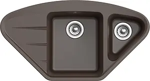 Мойка кухонная Ewigstein Wink W-80KF шоколад Мойка кухонная Ewigstein Wink W-80KF шоколад, 3