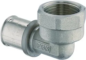 Уголок пресс переходной 26мм x 1"в Far 5905 2602 Уголок пресс переходной 26мм x 1"в Far 5905 2602, 1