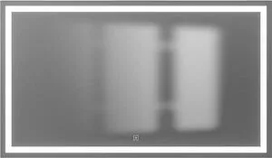 Зеркало с подсветкой Uperwood Tanos 120x80 с подогревом белый/серебро 291020272 Зеркало с подсветкой Uperwood Tanos 120x80 с подогревом белый/серебро 291020272, 1