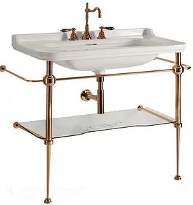 Консоль Kerasan Waldorf 88 бронза 9197K3br Консоль Kerasan Waldorf 88 бронза 9197K3br, 1