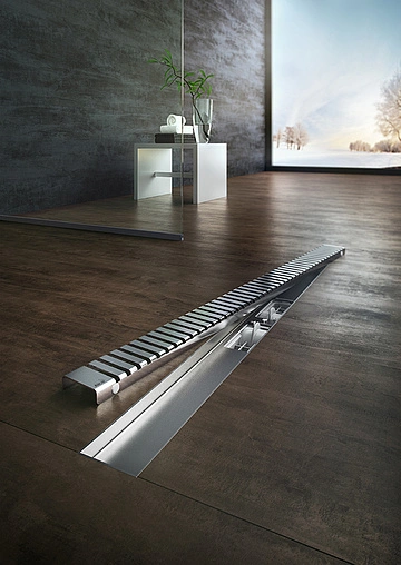 Лоток душевой 750мм h=85мм 1.15л/сек AlcaPlast APZ1-750