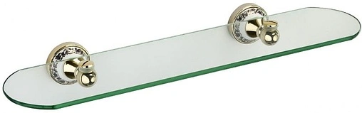 Полка Fixsen Bogema gold золото/с рисунком FX-78503G
