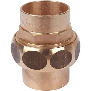 Американка пайка прямая (плоское уплотнение) 42мм Sanha 4330 1433042 Американка пайка прямая (плоское уплотнение) 42мм Sanha 4330 1433042, 3