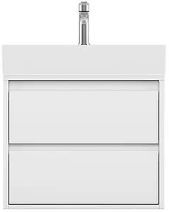 Тумба-умывальник подвесная ISVEA Pro 60 белый 21SFS001060I+10SF50060SV Тумба-умывальник подвесная ISVEA Pro 60 белый 21SFS001060I+10SF50060SV, 1