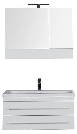 Шкаф-зеркало Aquanet Верона 90 L белый 00172339 Шкаф-зеркало Aquanet Верона 90 L белый 00172339