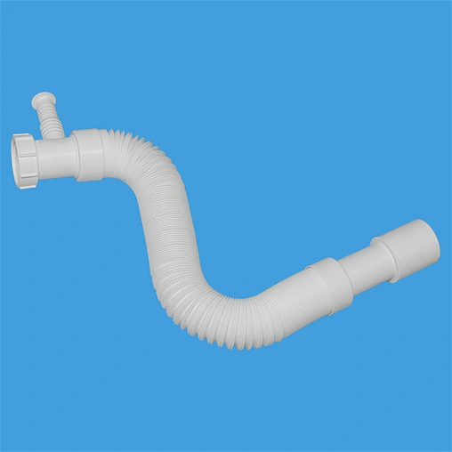 Слив гофрированный Mc Alpine 1½x40/50мм L=500-1200мм MRMF212W