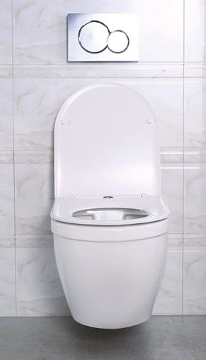 Комплект 5 в 1 BelBagno Loto BB070CHR/BB070SC/BB002-80/BB006-PR-CHROME.M с кнопкой хром матовый