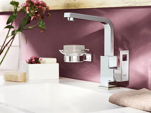 Смеситель для раковины Grohe Eurocube хром 23135000 Смеситель для раковины Grohe Eurocube хром 23135000