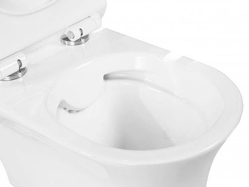 Унитаз подвесной безободковый BelBagno Ancona белый BB1224CHR-SM