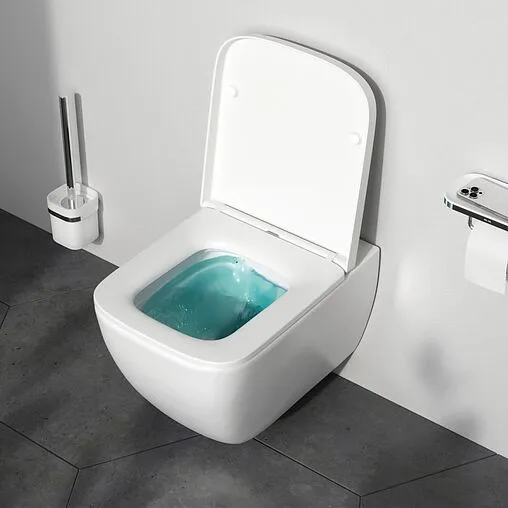 Унитаз подвесной безободковый Am.Pm Gem FlashClean белый C901701SC