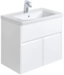 Тумба-умывальник подвесная Roca UP 60 белый глянец ZRU9303010+327472000 Тумба-умывальник подвесная Roca UP 60 белый глянец ZRU9303010+327472000, 1