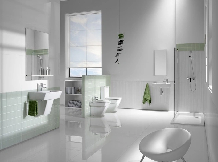 Унитаз-компакт Roca Hall белый 342628000+341620000