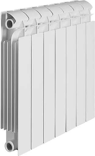 Радиатор биметаллический 7 секций Global Style Plus 500 белый STP05001007