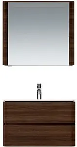 Шкаф-зеркало Am.Pm Sensation 80 R орех M30MCR0801NF Шкаф-зеркало Am.Pm Sensation 80 R орех M30MCR0801NF, 4