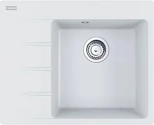 Мойка кухонная Franke Fragranite CNG 61½11-62 TL R белый 114.0639.704 Мойка кухонная Franke Fragranite CNG 61½11-62 TL R белый 114.0639.704, 1