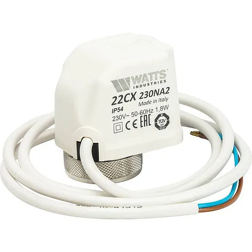 Сервопривод электротермический НО 230В М30 x 1.5 WATTS 22CX230NA2 10029674