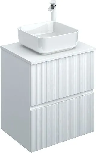 Тумба под умывальник Aquanet Джейн 60 белый матовый 00313284