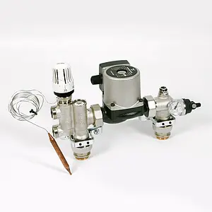 Узел насосно-смесительный с насосом Grundfos UPSO 25-65 Uni-fitt Solomix 472N1200, 5