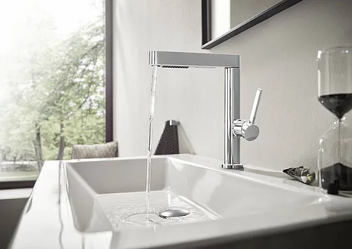 Смеситель для раковины с вытяжным изливом Hansgrohe Finoris 230 хром 76063000
