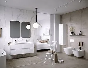 Шкаф-пенал подвесной Aqwella Accent 35 белый ACC0535W Шкаф-пенал подвесной Aqwella Accent 35 белый ACC0535W, 3