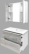 Тумба-умывальник подвесная Comforty Женева 90 дуб белый/белый 00004137133CF