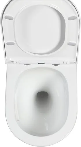 Унитаз подвесной безободковый Aquanet Zvezda Rimless белый ZV-2 Унитаз подвесной безободковый Aquanet Zvezda Rimless белый ZV-2