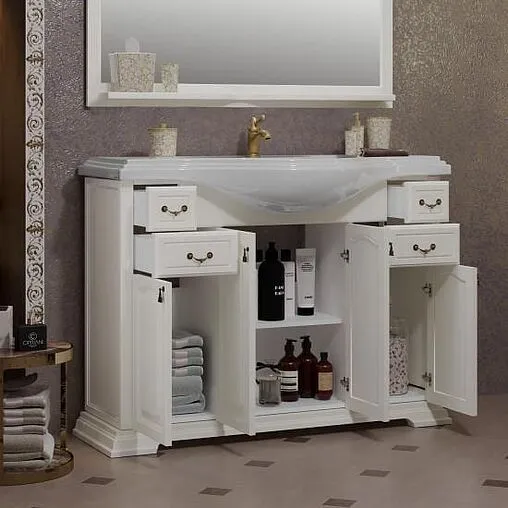 Тумба-умывальник напольный Opadiris Риспекто 100 слоновая кость Z0000006705+4640021060926