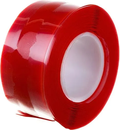 Лента самовулканизирующаяся 24 x 0,5мм x 3м красная Mr.Bond QuickSPACER SMART 201250006