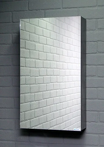 Шкаф-зеркало Айсберг Мечта 40 бетон DM2336HZ