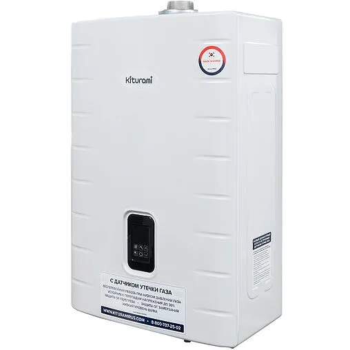 Настенный газовый котел двухконтурный турбированный 15кВт Kiturami World Alpha S 15 A21E220264 Настенный газовый котел двухконтурный турбированный 15кВт Kiturami World Alpha S 15 A21E220264