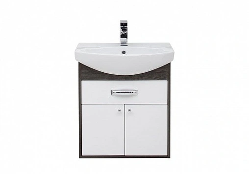 Тумба под умывальник Aquanet Грейс 60 белый/дуб кантербери 00198374