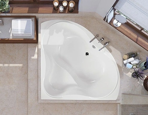 Ванна акриловая Vagnerplast Iris 143x143 VPBA143IRI3X-04