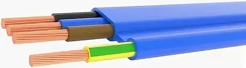 Кабель для насоса водопогружной UniPump КВВ-п 4x2,5мм² (на отрез) 11444-о