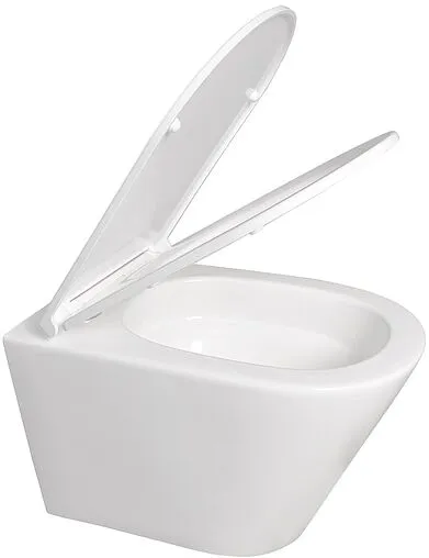 Унитаз подвесной безободковый Terminus Классик Tornado белый 02W54x36W