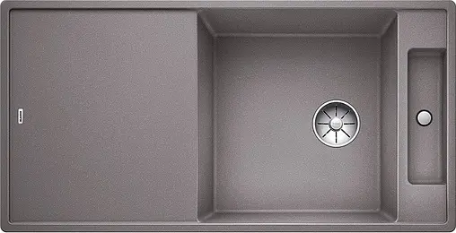 Мойка кухонная Blanco Axia III 6 S-F 100 (доска стекло) алюметаллик 523528