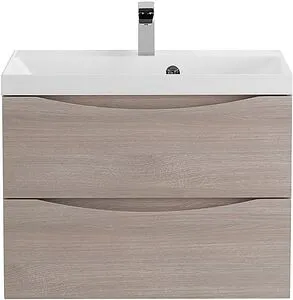 Тумба-умывальник подвесная BelBagno MARINO 65 Rovere Grigio MARINO-650-2C-SO-RG-P+BB650/450-LV-MR-PR Тумба-умывальник подвесная BelBagno MARINO 65 Rovere Grigio MARINO-650-2C-SO-RG-P+BB650/450-LV-MR-PR, 1