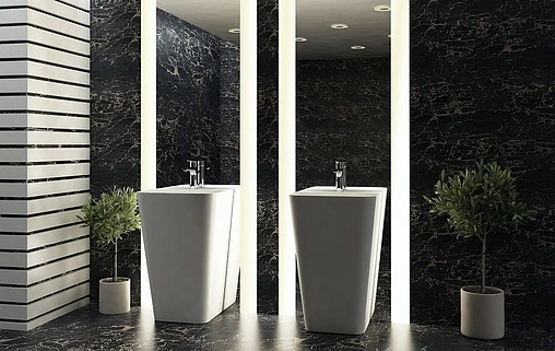 Раковина ISVEA Sott'Aqua 50 белый 10SQ37001