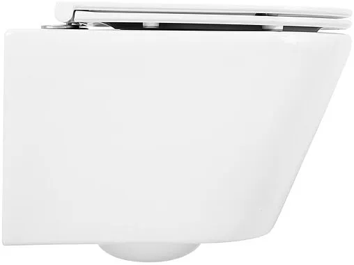 Унитаз подвесной безободковый BelBagno Tre белый BB8001CHR/SC