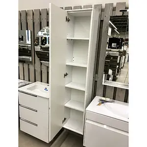 Шкаф-пенал подвесной Roca Laks 37 L белый глянец ZRU9302801 Шкаф-пенал подвесной Roca Laks 37 L белый глянец ZRU9302801, 5