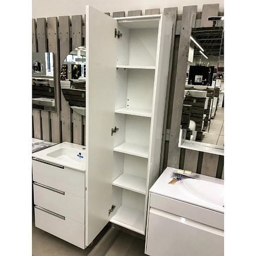 Шкаф-пенал подвесной Roca Laks 37 L белый глянец ZRU9302801