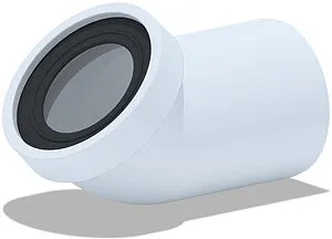 Патрубок для унитаза Ани Пласт 45° W4220 Патрубок для унитаза Ани Пласт 45° W4220, 1